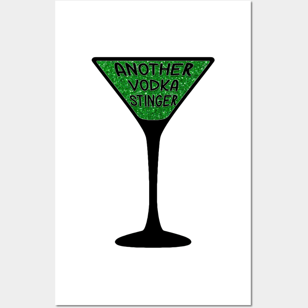 Company - Another Vodka Stinger Wall Art by baranskini